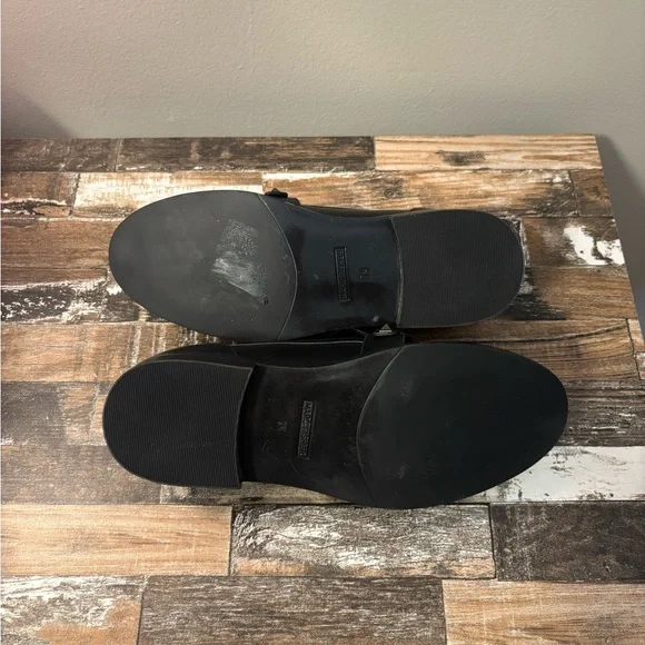 Marc Fisher Black Studded Leather Loafers | Size 7 - Picture 7 of 7